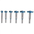 thumbnail image 2 of Forstner Drill Bit Set,15-40mm 6 Pcs Carbide Forstner Bits High Speed Steel Wood Tool, 2 of 8