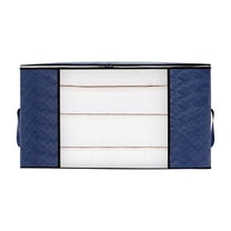 Dademeo Zip Storage Bags Moving,Space Saving Canvas under Bed Storage Bins with Reinforced Handles for Moving Comforter Stuffed Animals Closet Organizer