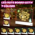 thumbnail image 3 of Pizarra de Notas LED Lumiboard FLETUTE 13,7 x 10 cm con Soporte y 12 Marcadores, 3 of 9