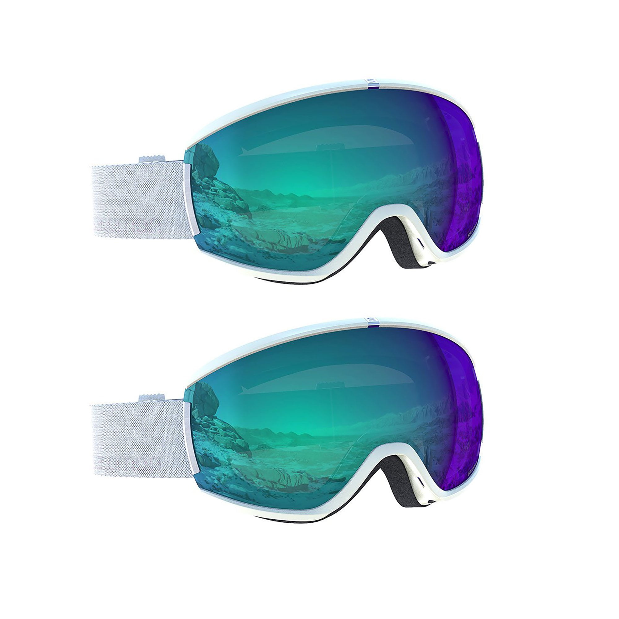 salomon ivy white goggles