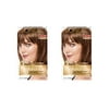 L'Oreal Paris Superior Preference Fade-Defying Color + Shine Hair Color, 6AM Light Amber Brown, 2 Pack