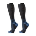 thumbnail image 3 of Domzle Compression Socks - Compression Socks Women & Men Circulation - for Running,Athletic Black, 3 of 5