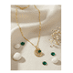 thumbnail image 2 of Collar dije de luna proyector chapada en oro de 18k, 2 of 4
