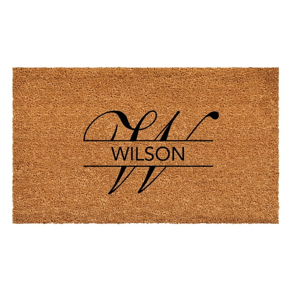 Calloway Mills 111051729 Wilson Personalized Doormats 17" x 29"