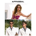 thumbnail image 3 of Gafas de Sol Retro Ovaladas Hexagonales con Montura de Metal AP3625 Appassal, 3 of 5