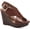 Cognac Smooth, variant on INC Womens Vera  Open Toe Slingback Wedge Sandals