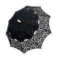 thumbnail image 5 of Lace Umbrella Parasol For Bridal Wedding Costume Photo Props 1920s Parties And Weddings Stage Props, 5 of 9