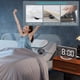 thumbnail image 5 of Reloj despertador con vibración Reloj despertador con espejo digital con pantalla grande y clara Bri Tomshoo  despertador electronico, 5 of 7