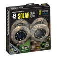 thumbnail image 3 of Bell + Howell Solar Disk Lights, Slate Stone, 8-pack, 3 of 3