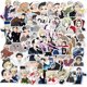 thumbnail image 1 of Pegatinas Yuris On Ices Anime, 50 unidades, PVC, impermeables y resistentes al sol, 1 of 3