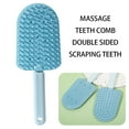 thumbnail image 1 of Pet Ice Grooming Brush Detangling Slicker Comb for Dogs and Cats with Portable Travel Handle Design, 1 of 5