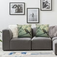thumbnail image 2 of Fenyluxe Throw Pillow Covers Robin Sitting On Tree Branch Red Yellow Leaves Autumn Bird Fall White Nature Decorative Square Pillowcases Cushion Cover 2pcs White, 2 of 7