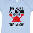 thumbnail image 4 of Inktastic My Aunt and Uncle Love Me Nephew Boys or Girls Baby Bodysuit, 4 of 5