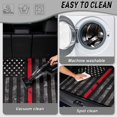 thumbnail image 5 of Bulopur American Flag Car Trunk Mat 29" x 39", Vintage USA Flag Cargo Liner, Waterproof Non-Slip Rear Cargo Mat for Patriotic Drivers, 5 of 7
