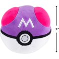 thumbnail image 2 of Juguete de peluche Pokémon Mew & Master Ball, paquete de 2 Jazwares de 2 años o más, 2 of 7