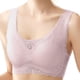 thumbnail image 2 of Gibobby Sujetador deportivo con cojín en el pecho para mujer, cómodo, nuevo, de encaje, sin rastro, en la espalda Brasieres para mujer sin varilla(Rosa,CH), 2 of 4