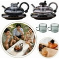 thumbnail image 6 of 2026 Upgrade-24OZ Luxury Glass Teapot with Warmer,Automatic Electric Kettle with Tea Infuser,Teapot and Cup Set with Warmer,Removable Heatable Glass T-eapot with Infusers（XX）, 6 of 8