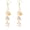 Multicolor-1, variant on Bohemian Seashell Conch Earrings - Beach Shell Long Dangle for Women - Baroque Pearl Summer Boho accessories for Ladies - Ocean Sea Snail Earrings