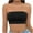 Black Bras for Women, variant on SMihono Fashion Strapless Bras for Women Non-Slip Silicone Bandeau Seamless Tube Top Bralette Comfy Non Padded Stretchy Stylish Black 8