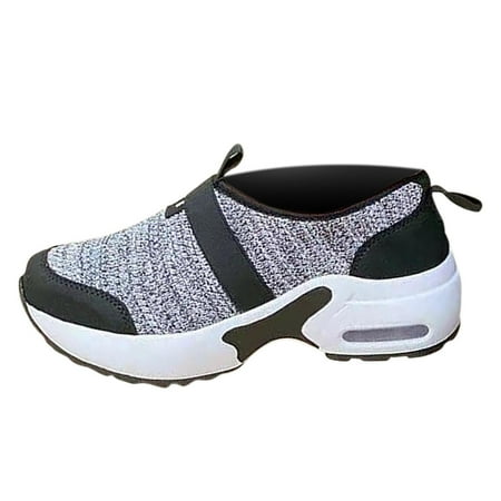 

KBKYBUYZ Women s Color Matching Fashion Casual Set Of Seet Sports Breathable Mesh Shoes Women s Shoes Summer Clearance