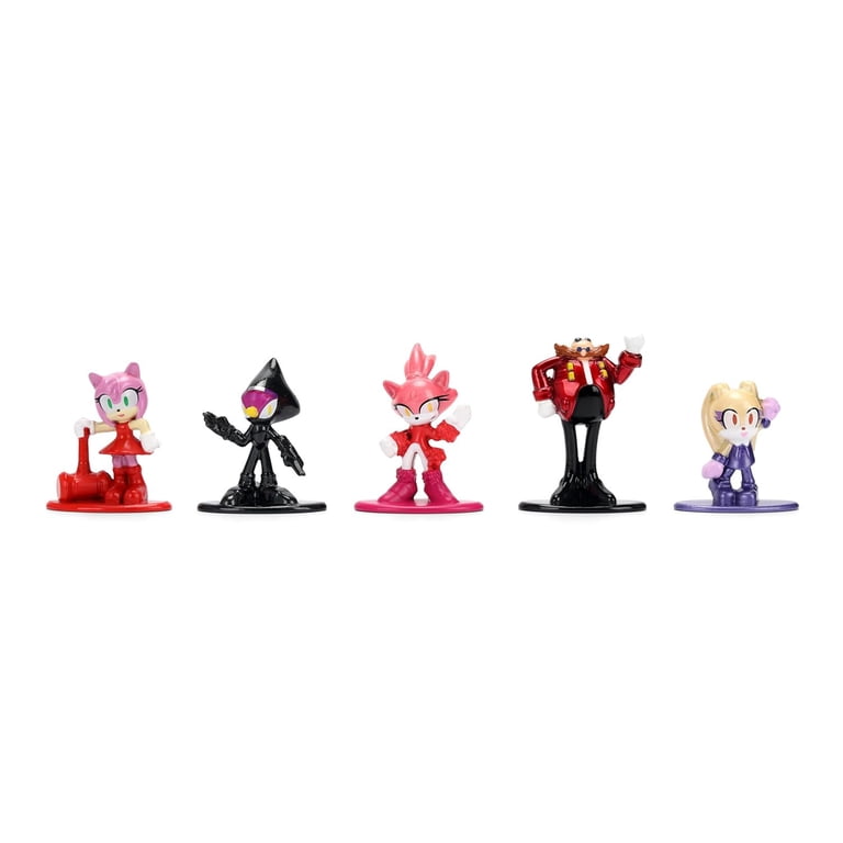 七宝焼など　金属製動物フィギュアセット 12体 Jada Sonic The Hedgehog Nano Metalfigs Series 3 Die-Cast Figure 12