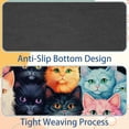 thumbnail image 4 of Cat Square Desk Mat Gaming Mouse Pad, 8.3x9.8 Inch Non-Slip Rubber Bottom Printed Design - Suitable for Office and Gaming, 4 of 6