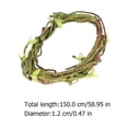 thumbnail image 2 of Lizard Terrarium Climbing Accessories Assorted Color 2Pcs 59x0.5In, 2 of 5