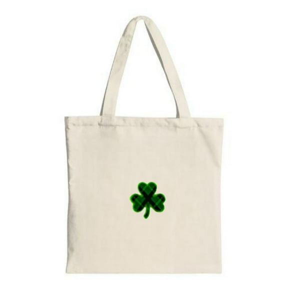 Stylish Canvas Tote Bag with Two Handles featuring a single gradient green design perfect for shopping travel and parties