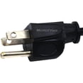 thumbnail image 2 of Monoprice 3-Prong Power Cord - 25 Feet - Black | NEMA 5-15P to IEC 60320 C13, 14AWG, 15A, 2 of 3
