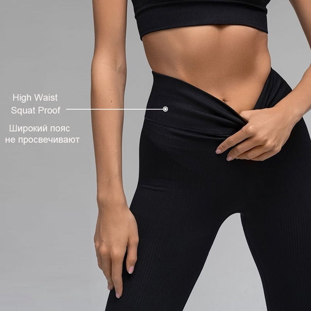Pantalones de yoga, pantalones de yoga, pantalones ajustados de cintura alta para gimnasio, pantalones deportivos para mujer