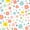 Pastel Mix, variant on Erosebridal Kawaii Flower Twin Quilt Set, Groovy Floral Twin Coverlet Set, Polka Dots Reversible, Pastel Mix, 2pcs (1 Bedspread and 1 Pillowcase)