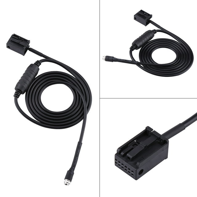 Adaptador de cable auxiliar negro negros para coche para e85 e86 z4 cd x3 e83 línea de 12 pina para