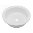 thumbnail image 4 of Évier de Meuble-Lavabo, 375x130mm Évier Rond pour Bateau RV, Évier de Bateau Rond sur Mesure, 4 of 14