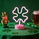 thumbnail image 1 of CaiYueKe LED Hanging Window Light with Clovers for St Patrick's Day Decor Battery Operated USB Powered Suction Cup Indoor Outdoor Home Party Decoration, 1 of 7