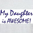thumbnail image 3 of CafePress - My Daughter Is Awesome Light T Shirt - Men's Classic Graphic T-Shirt, 3 of 4