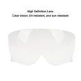 thumbnail image 3 of Lente de Gafas de Casco Lente de Casco de Motocicleta Lente de Gafas de Ciclismo Al Aire Libre Lente de Parabrisas Reemplazo de Lente para JO EX CJ3, 3 of 8