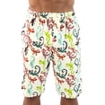 thumbnail image 1 of LazyOne Pajama Shorts for Men, Gecko, Cotton Sleepwear, Medium, 1 of 7