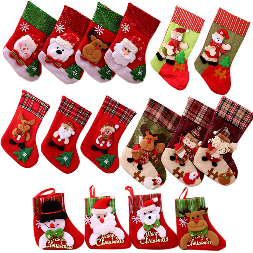 Christmas Santa Socks Cute Ornaments Festival Party Tree Hanging Decoration  Walmart Canada