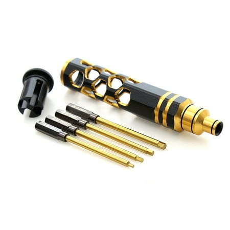 

4 in 1 Head Screw Driver Hex ScrewDriver Tool Set Kit for RC Car Crawler Helicopter 1.5 2.0 2.5 3.0mm SCX10 TRX4