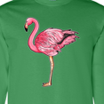 thumbnail image 4 of Inktastic Pink Flamingo Long Sleeve T-Shirt, 4 of 5