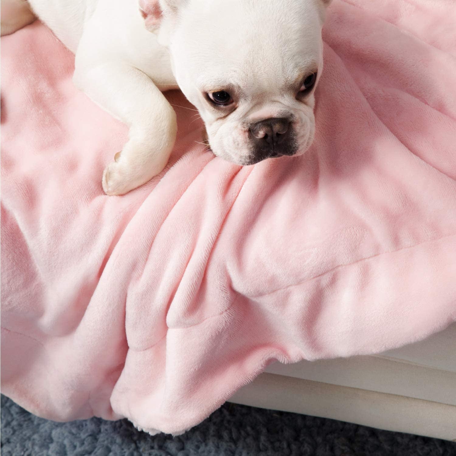 Subolong Sherpa Fleece Pink Throw Blankets Fluffy Blanket Plush Throws Fuzzy Soft Blanket For Bed Couch Sofa Warm Cozy Thick Blanket For Winter Pink