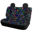 thumbnail image 2 of Pzuqiu Car Front Back Seat Covers Breathable Polyester, Compatible with Car Seats Automotive Seats, for Cars Truck, Rainbow Mushrooms, 2 of 10