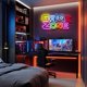 thumbnail image 5 of Letrero de neón Game Zone con alimentación USB, LED colorido regulable, 5 of 9