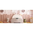 thumbnail image 5 of Newboti Furniture Twin size Upholstered Rabbit-Shape Princess Bed ,Twin Size Platform Bed with Headboard and Footboard,White 79618, 5 of 13