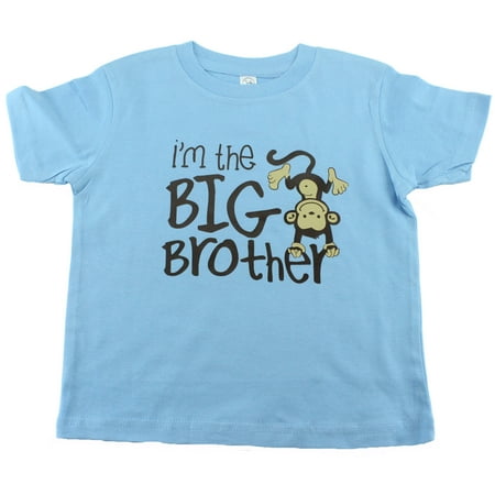- Nursery Decals and More Brand: Monkey I'm the Big Brother Shirt, 12-18 Month, I'm the Big Brother