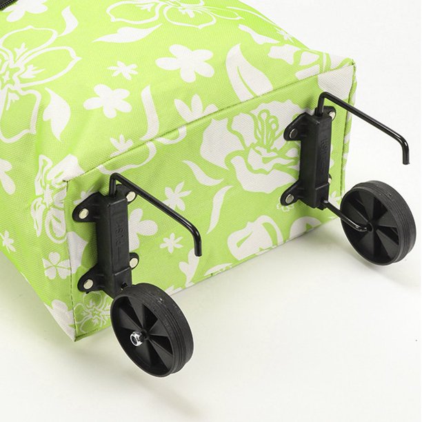 Sac À Roulettes, Pliable Avec Compartiment Réfrigérant Et Compartiments