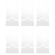thumbnail image 1 of Uxcell 6Pack Espaciadores de Pared, 226x120mm Ajustables de Acrílico Transparente para Sofá y Cabecero de Cama, Previene Riesgos de Incendio de Calefactores y Protege las Paredes de Golpes, 1 of 7