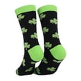 thumbnail image 3 of Black Unisex St Patricks Day Socks With Comfortable Breathable Mid Length Style For Daily Use And Comfort, 3 of 5