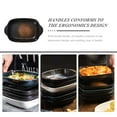 thumbnail image 3 of Ceramic Food Tray Binaural Baking Pan Food Storage Plate for Home Kitchen Gadget, 3 of 8
