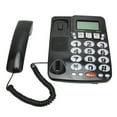thumbnail image 1 of Desktop Landline Phone, Dual Port Corded Telephone Clear Sound With Mute Function, Volume Adjustable Corded Phone For Home, Office, Hotel, 1 of 8